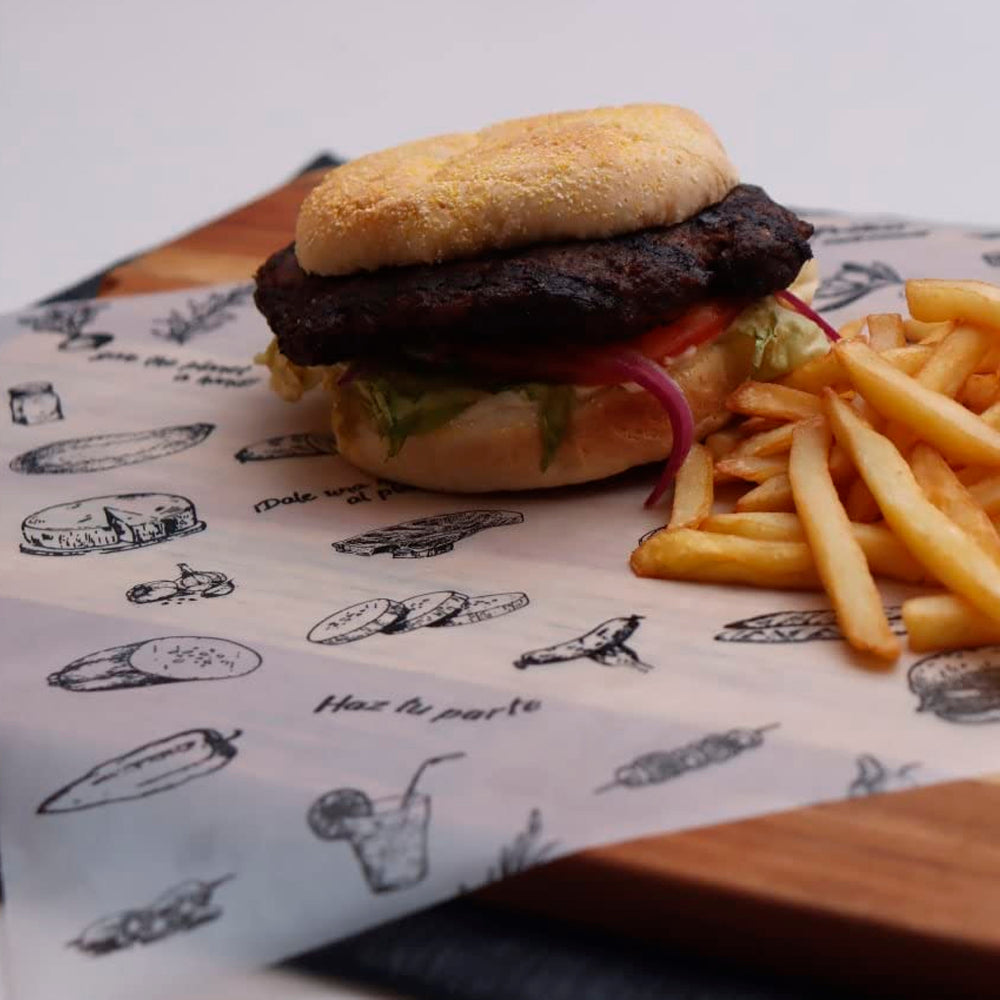 Premium Deli Paper (White, FoodPrint) 12"x12