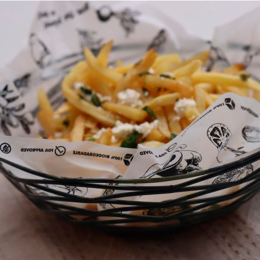 Premium Deli Paper (White, FoodPrint) 12"x12